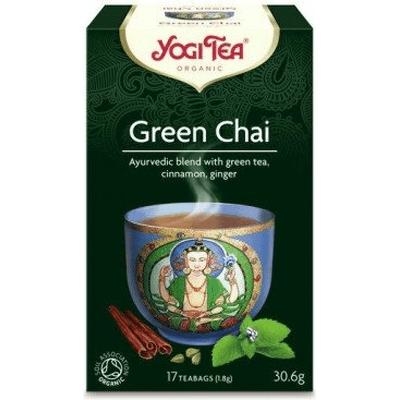Herbata chai - Zielony chai - Green chai BIO Yogi Tea
