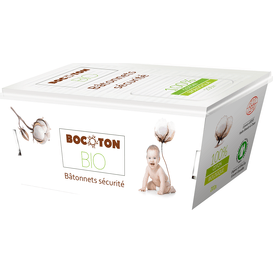 Bocoton Patyczki higieniczne dla dzieci i niemowląt 60 szt. BIO, 60 szt.