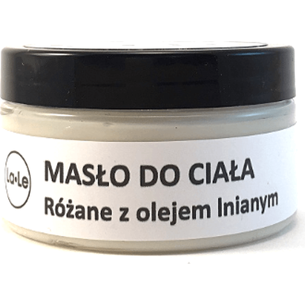 Masło do ciała – różane z olejem lnianym