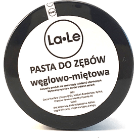 La-Le Kosmetyki Pasta do zębów miętowo-węglowa, 100 ml