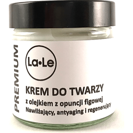 La-Le Kosmetyki Krem do twarzy z olejkiem z opuncji figowej, 60 ml