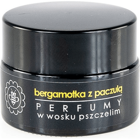 Miodowa Mydlarnia Perfumy w wosku pszczelim - Bergamotka z paczulą, 15 g