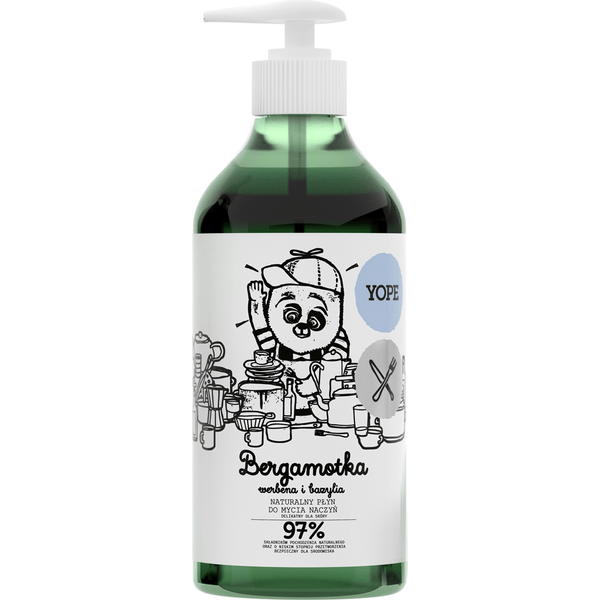 Płyn do naczyń – Bergamotka, werbena i bazylia