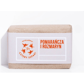 Mydlarnia Cztery Szpaki Mydło pomarańcza i rozmaryn, 110 g