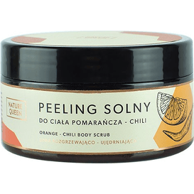 Nature Queen Peeling solny - Pomarańcza-chili, 250 g