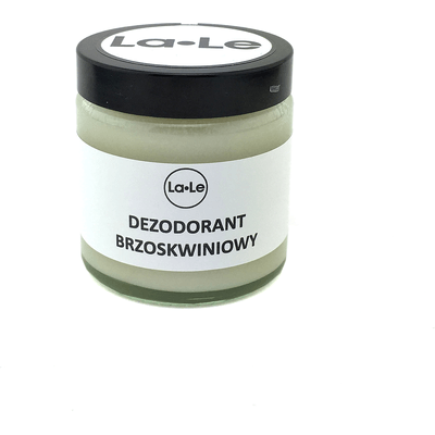 Dezodorant ekologiczny w kremie - Brzoskwinia La-Le Kosmetyki