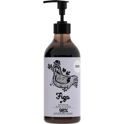 Naturalne mydło w płynie - Figa Yope