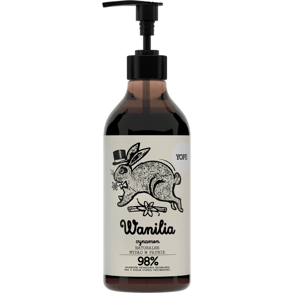 Naturalne mydło w płynie – Wanilia i cynamon