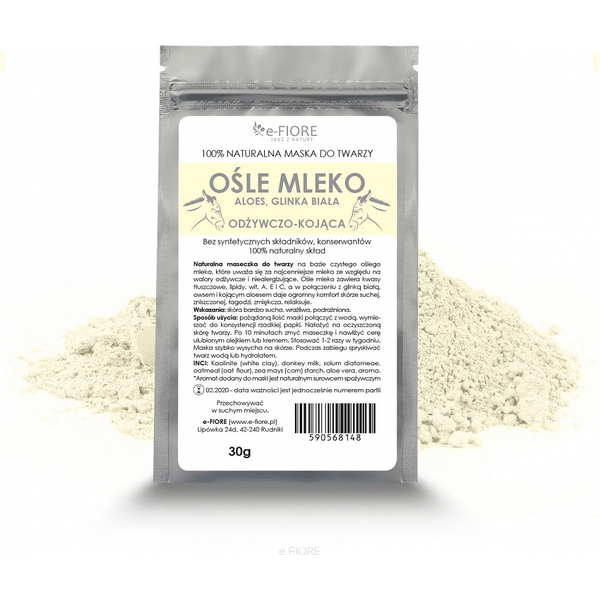 Maska z oślim mlekiem