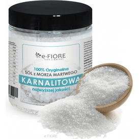 E-FIORE Sól lecznicza karnalitowa z Morza Martwego, 500 g