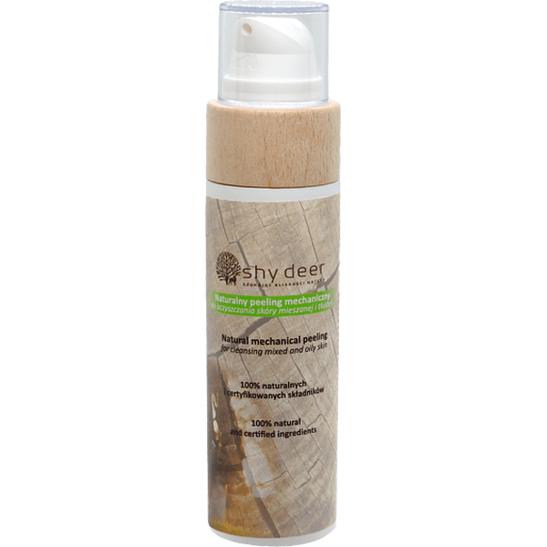 Naturalny peeling mechaniczny