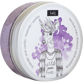 LAQ Peeling myjący do ciała - lawenda i wanilia, 200 ml