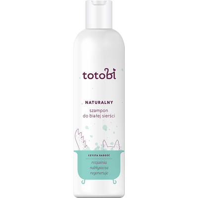 Naturalny szampon do skóry i białej sierści zwierząt Totobi