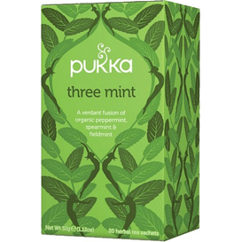 Pukka Herbata ziołowa - Miętowa - Three Mint, 20 szt.