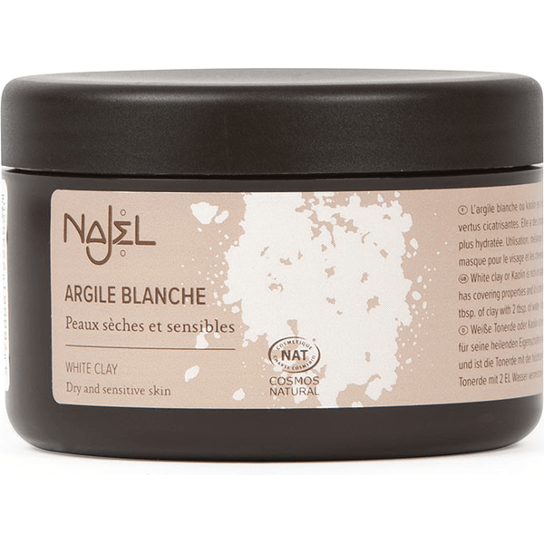 Biała glinka w proszku