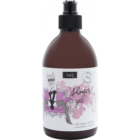 LAQ Perfumowany żel pod prysznic dla kobiet z ekstraktem z piwonii, 500 ml