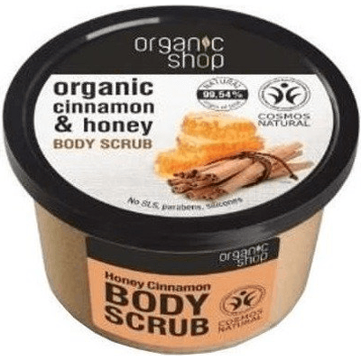 Scrub do ciała - Miodowy cynamon Organic Shop