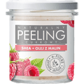 Naturalny malinowy peeling cukrowy z masłem shea Naturalny malinowy peeling cukrowy z masłem shea
