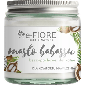 E-FIORE Masło babassu bezzapachowe, 120 ml