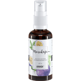 Anwen Olej do włosów wysokoporowatych - Marakuja, 50 ml