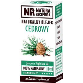 Natura Receptura Naturalny olejek cedrowy, 10 ml