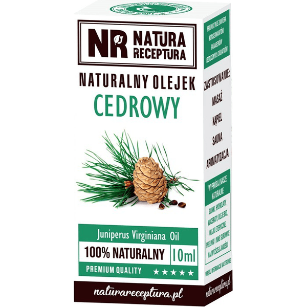 Naturalny olejek cedrowy (data ważności: 2023-12-31)