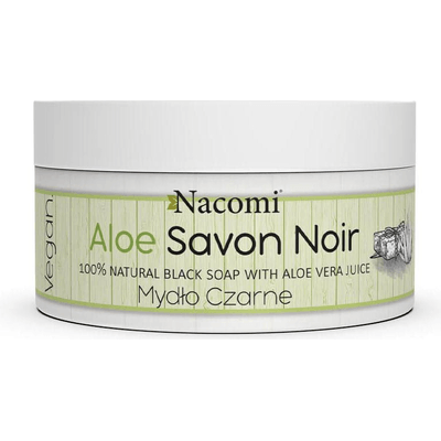 Aloe Savon Noir - Aloesowe czarne mydło z sokiem z aloesu Nacomi