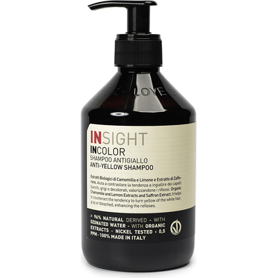 Incolor - Szampon niwelujący żółte odcienie - Anti-yellow shampoo Insight