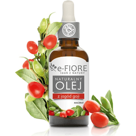 E-FIORE Naturalny olej z nasion jagód goji, 50 ml