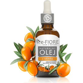 E-FIORE Olej z rokitnika nierafinowany, 50 ml