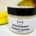 Dezodorant ekologiczny w kremie - Mango-papaya z nutą wanili Dezodorant ekologiczny w kremie - Mango-papaya z nutą wanili