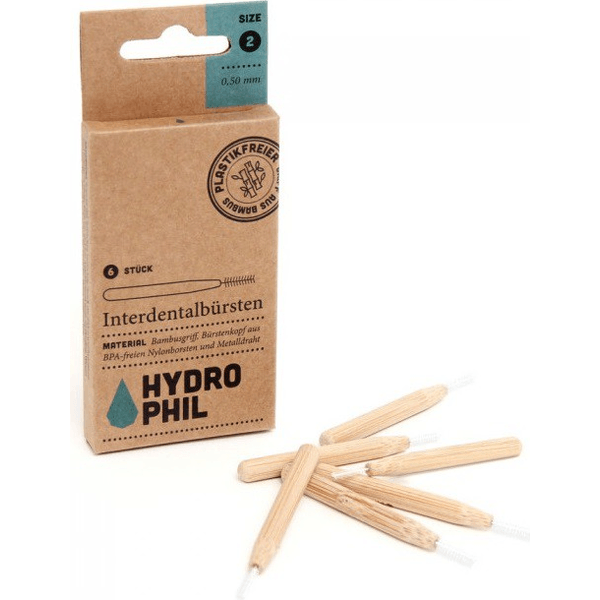 Szczoteczki do czyszczenia przestrzeni międzyzębowych – rozmiar 2