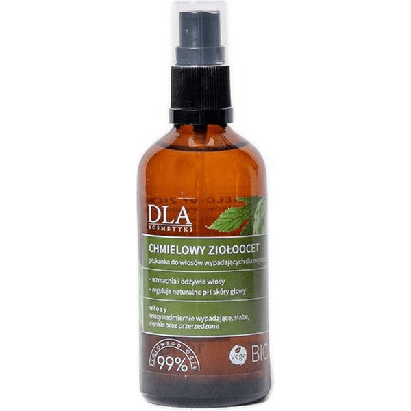 Płukanka do włosów wypadających dla mężczyzn – Chmielowy ziołoocet