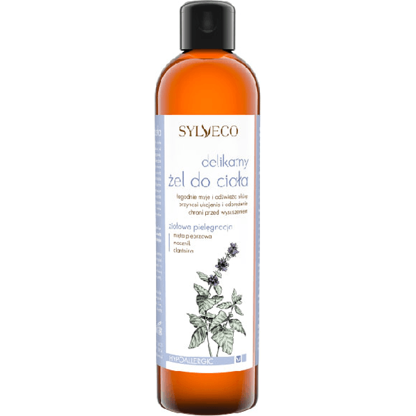 Delikatny żel pod prysznic