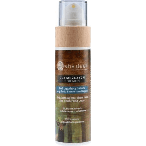 Łagodzący balsam po goleniu i krem nawilżający