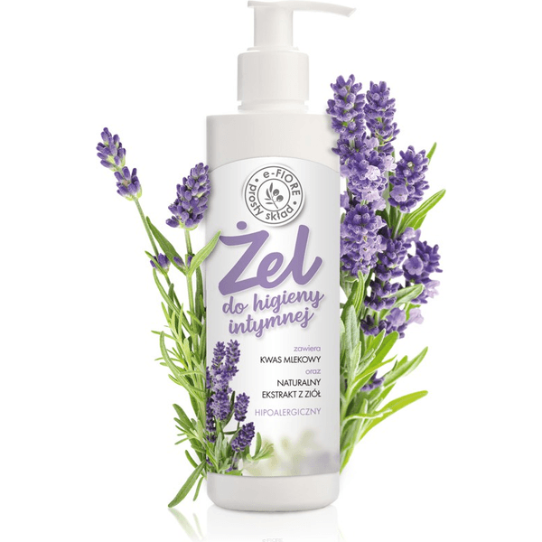 Żel do higieny intymnej z olejekiem z lawendy