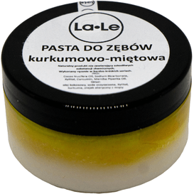 La-Le Kosmetyki Pasta do zębów z kurkumą, 100 ml