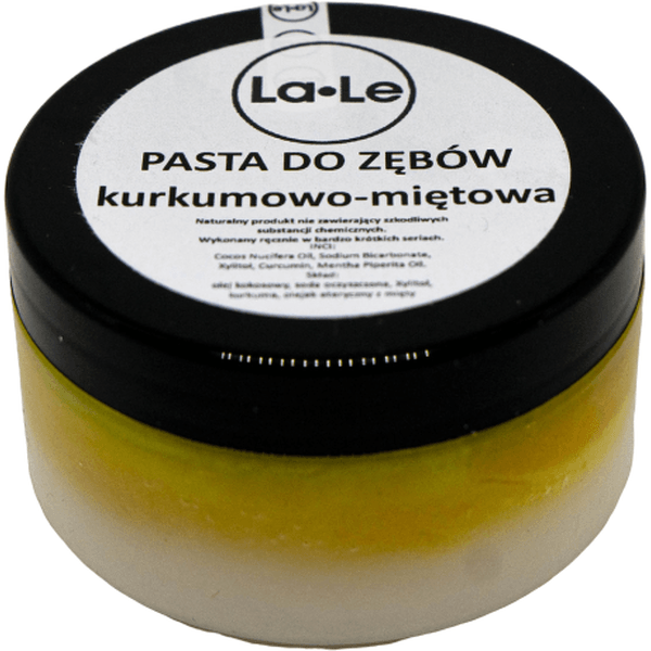 Pasta do zębów z kurkumą