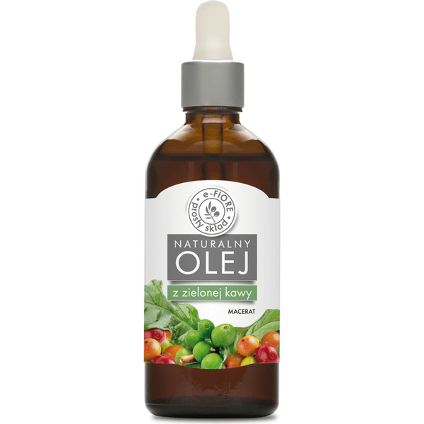 Naturalny olej z zielonej kawy
