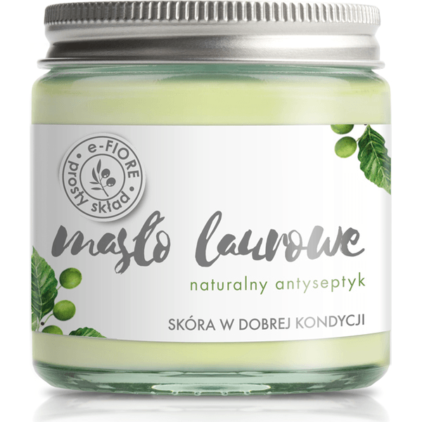 Naturalne masło laurowe na zmiany skórne