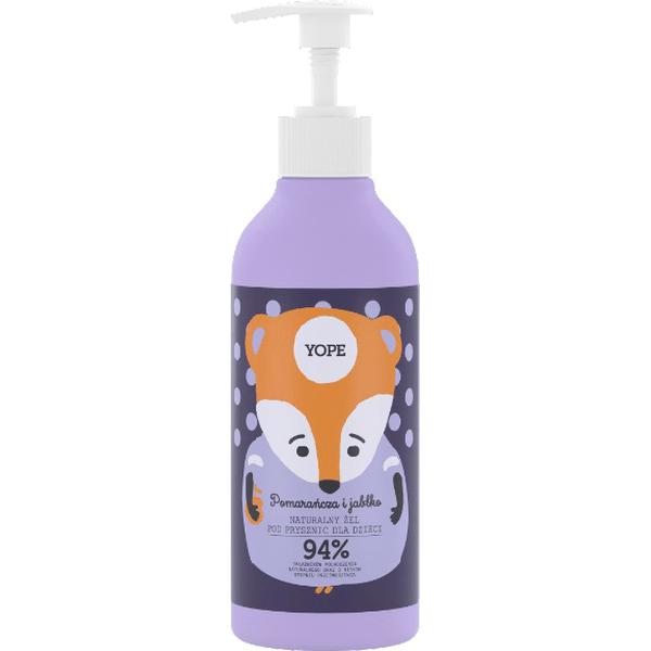 Żel pod prysznic dla dzieci – Pomarańcza i jabłko