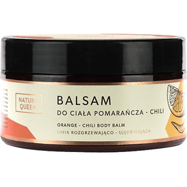 Nature Queen Balsam do ciała - Pomarańcza-chili, 200 ml