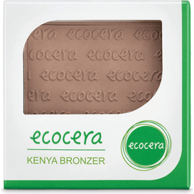 Ecocera Matowy puder brązujący prasowany bronzer - Kenya, 10 g