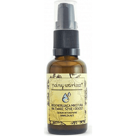 Polny Warkocz Regenerująca mikstura na twarz, szyję i dekolt - Serum intensywnie nawilżające, 30 ml