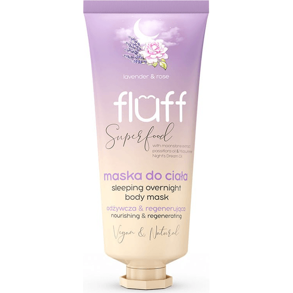 Maska do ciała na noc – Lawenda i róża