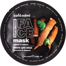 Cafe Mimi Maseczka do twarzy - Brokuły & tapioka, 10 ml