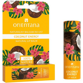 Orientana Naturalny balsam do ust - Coconut Energy, 4,2 g