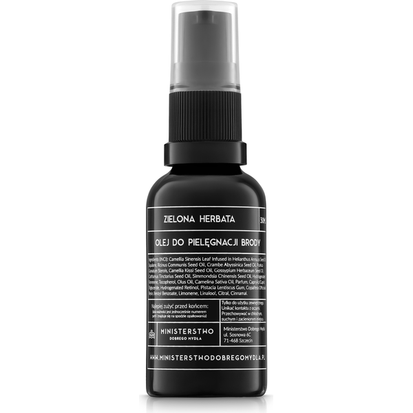 Olej do brody – Zielona herbata