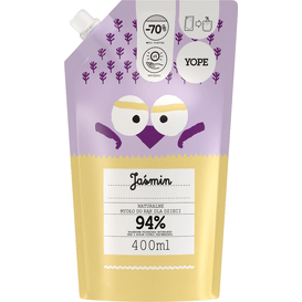Yope Naturalne mydło do rąk dla dzieci - Jaśmin - refill, 400 ml
