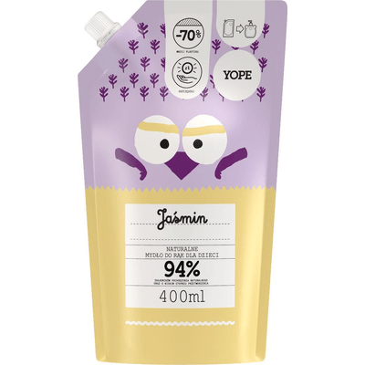 Naturalne mydło do rąk dla dzieci - Jaśmin - refill Yope